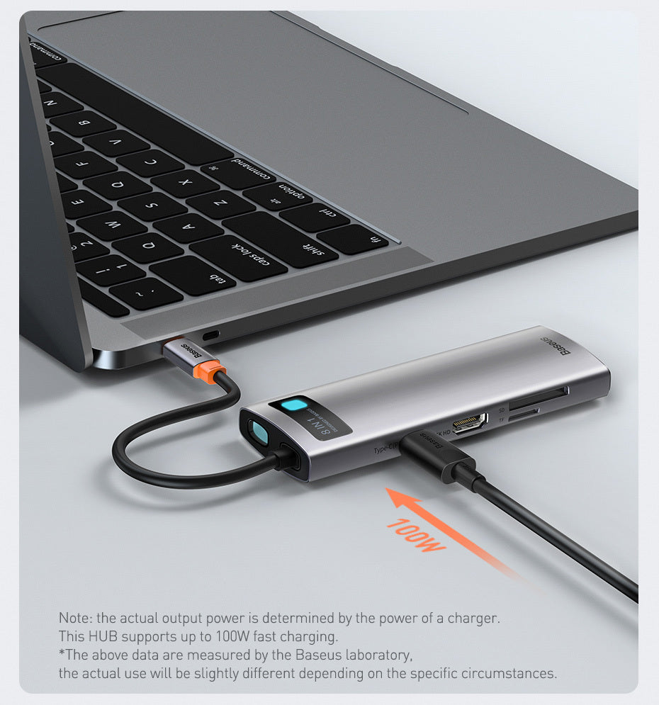 Compatible with Apple, Baseus Usb C Hub Type C To Hdmi-Compatible Usb
